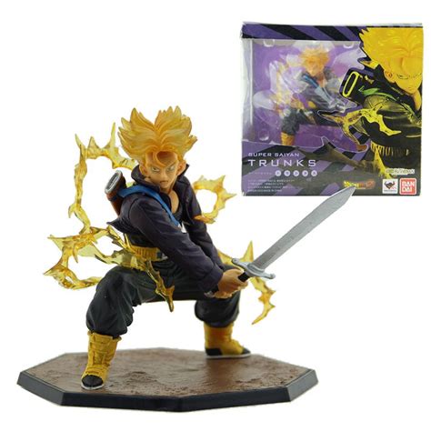 A gallery and the attached information appends to the official releases and genuine specifics in regards to the additional merchandise pertaining to each release. Trunks Figure Anime Dragon Ball Z Super Saiyan Trunks Battle Version Dragonball PVC Action ...