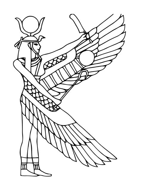 Pour imprimer ce coloriage gratuit «coloriageegypte2», cliquez sur l