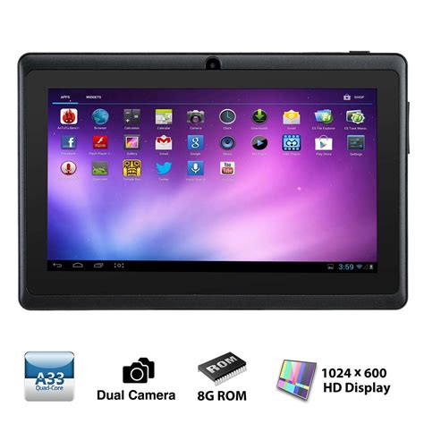 7 Inch Android 44 Quad Core Tablet Pc Mid 8gb Dual Camera Wifi