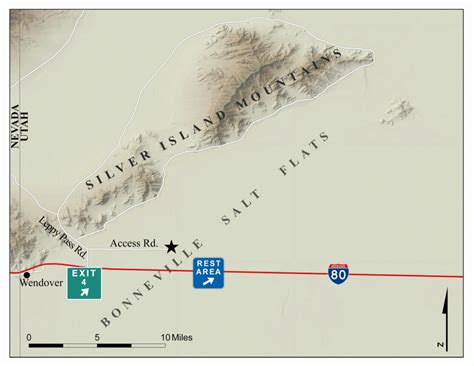 Geosights Bonneville Salt Flats Tooele County Utah Geological Survey