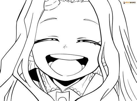 33+ My Hero Academia Coloring Pages Eri - KeiranDaelen