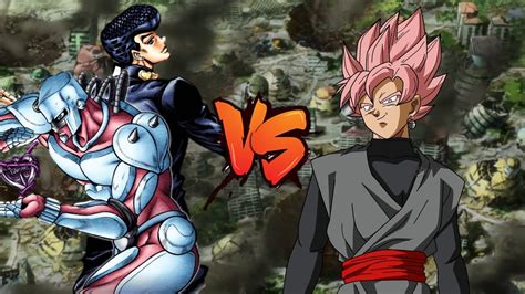 Josuke Vs Black Goku Anime Mania Youtube