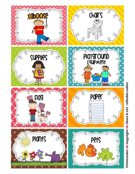 Free Printable Classroom Signs And Labels Free Printable