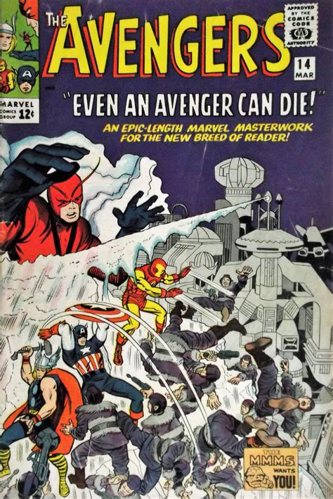 Avengers 14 1965 Marvel Comics Covers Hq Marvel Marvel Comic Books