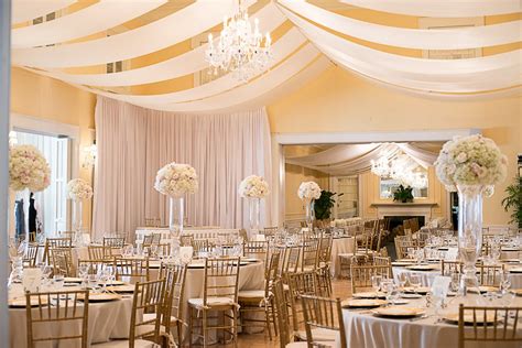 Tampa Yacht And Country Club Wedding Elegant Gold Champagne Ivory
