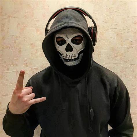 Ghost Mask Call Of Duty Mask Skull Mask Etsy