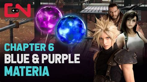 Ff7 Remake How To Get Blue And Purple Materia Discovery Collapsed