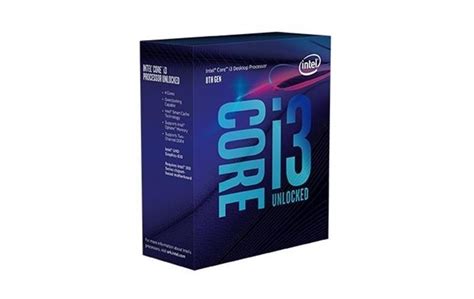 Intel Core I3 8100 Socket 1151 Coffee Lake Quad Core 4 Thread 36ghz