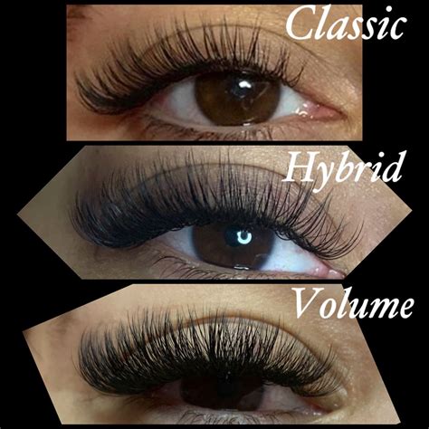 Classic Lashes Vs Hybrid Lashes Vs Volume Lashes Lashes Perfect