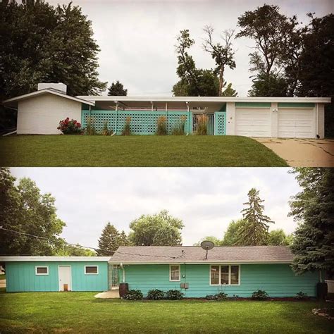 ️mid Century Modern House Exterior Paint Colors Free Download