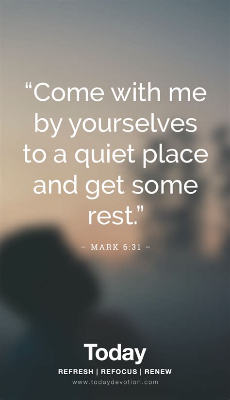 Christian Quotes Rest Calming Quotes