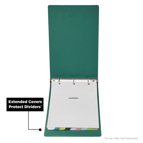 1 Inch Heavy Duty 3 Ring Binder Top Opening Carstens