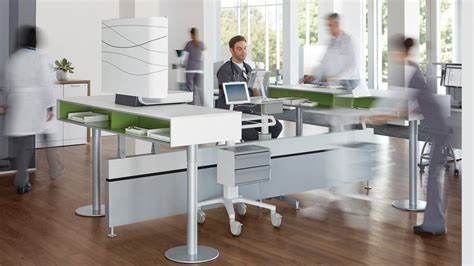 Mobile charging station wood mobile charging station wooden charging station. Healthcare Design & Medical Worker Privacy - Steelcase