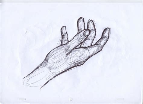 A hand drawn in the style of. ..Literally..is..Aswell..: ...hands....