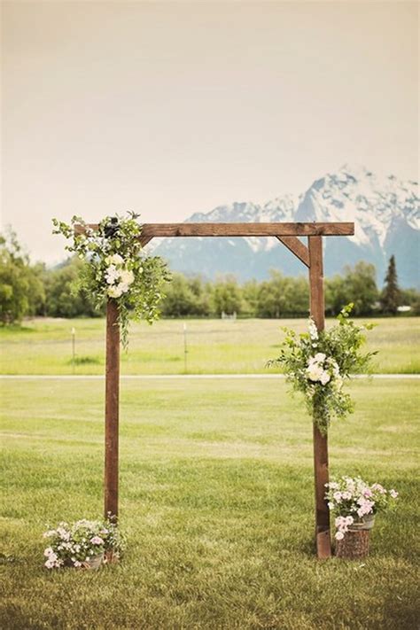 Rustic Barn Wedding Arbor Flowers Wedding Arches Outdoors Wedding