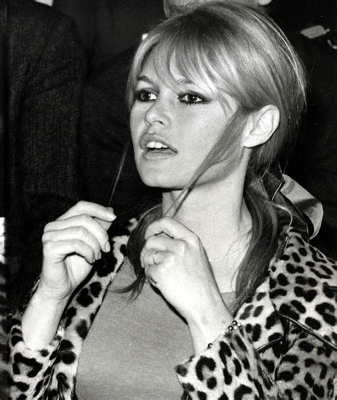 French Actress And Sex Symbol Brigitte Bardot Pictured In 1966