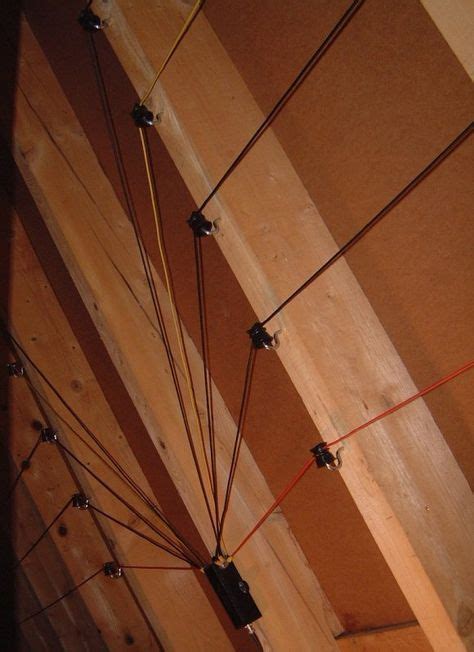 Hb9mtn Indoor Multiband Dipole For 40m 10m Ham Radio Antenna Ham