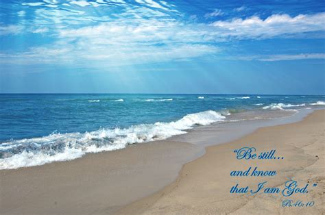 Inspirational Quotes About God Beach