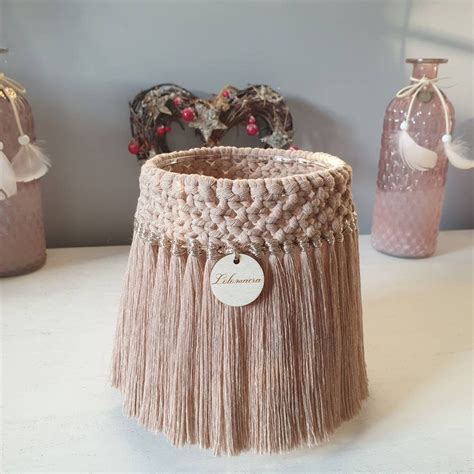 Pin On Macrame Candle Holder
