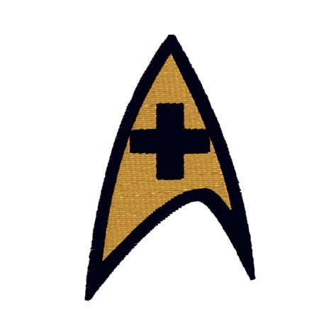 Star Trek Medical Officer Machine Embroidery Pattern Etsy