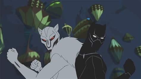Creatures are one of the iconic features of black and white, and can be brought up good.or evil. Black Panther & White Wolf - Without You - YouTube
