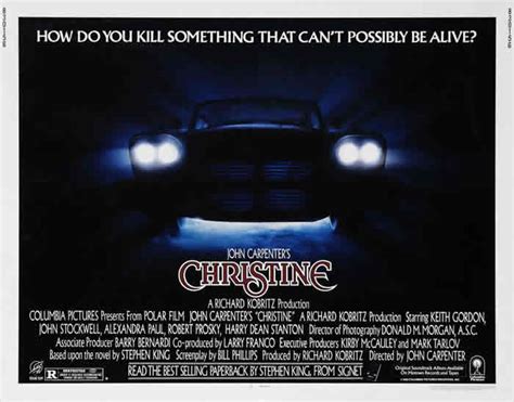 There are mixed things to say about this movie. StephenKing.com - Christine