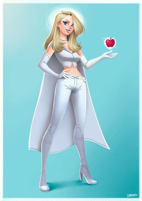 emma frost by leandro franci imaginarymutants