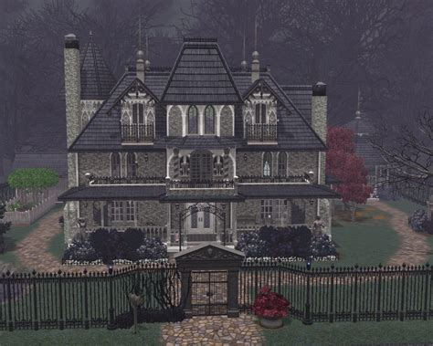 Mod The Sims Bleakburn Hall Victorian Gothic