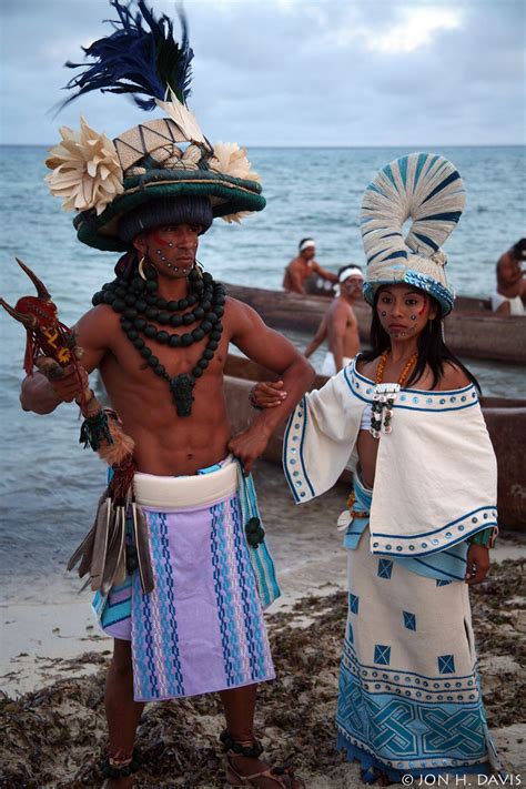 Ancient Mayan People Clothing