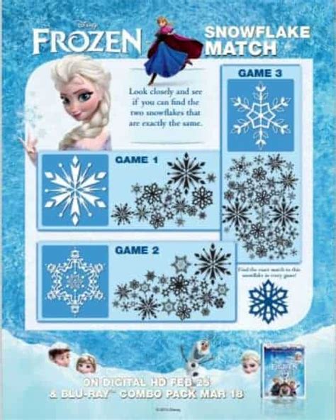 Disney Frozen Activity Games Book Free Saving Dollars And Sense