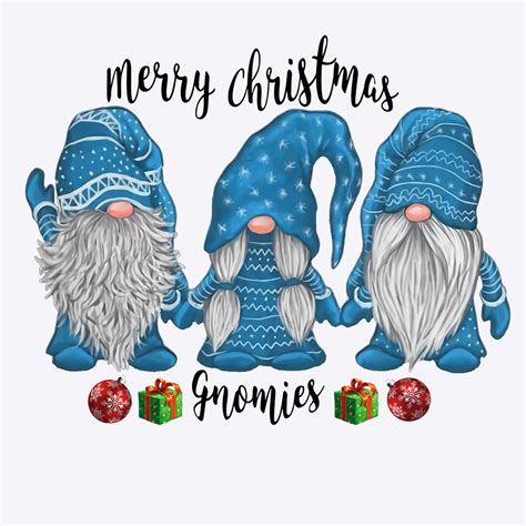 Merry Christmas Gnomies Png Christmas Gnomes Png Merry Xmas Png 3