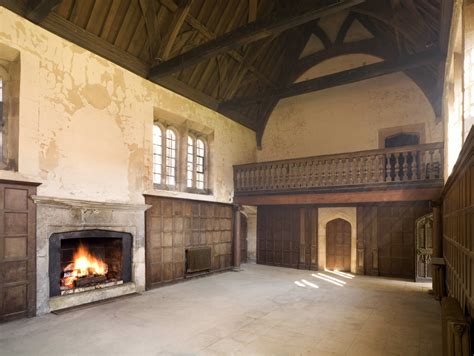 The Late Medieval Hall At Apethorpe Hall Northamptonshire After