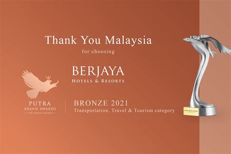 Berjaya Hotels And Resorts Wins 2021 Putra Brand Awards