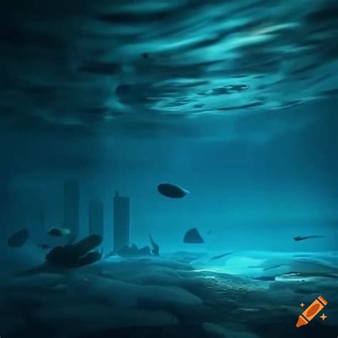 Night City Submerged Underwater