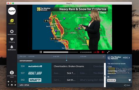 Pluto tv weather channels help you to get the latest weather information on your location. Pluto.TV Brings Channel Surfing to Cord Cutters—for Free