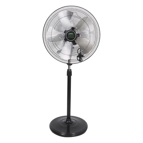 Durable Household Electric Stand Fan With Plastic Or Aluminium Blades