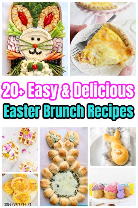 20 Easy And Delicious Easter Brunch Recipes Conservamom