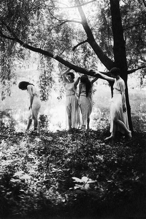 Marion Morgan Dancers Pose As Forest Nymphs Titled ‘summer Featured