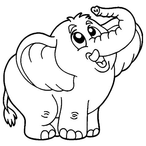 Desenho De Elefante Bebe Para Colorir Pginas Para Colorir Pdmrea