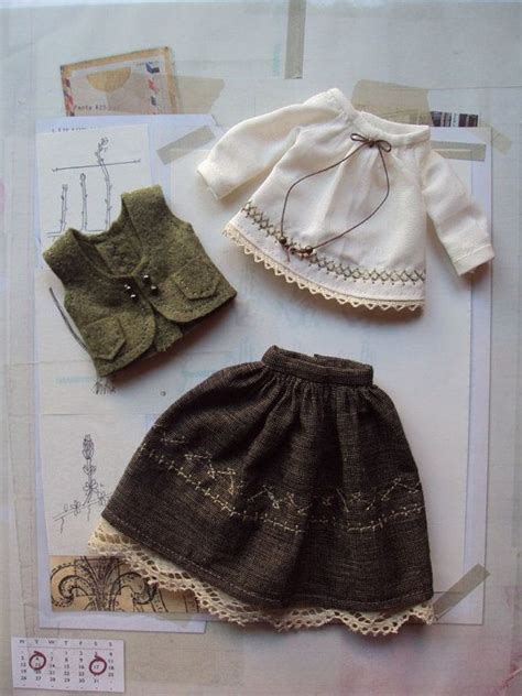 Gretel Outfit Set For Blythe Doll Clothes Girl Doll Clothes Barbie Clothes