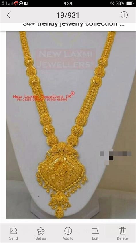 Pin By Arunachalam On Gold Bridal Necklace Designs Gold Bridal