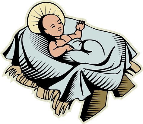 Manger And Cross Clipart Png