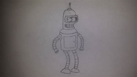 Bender Sketch By Dieselwolf84 On Deviantart
