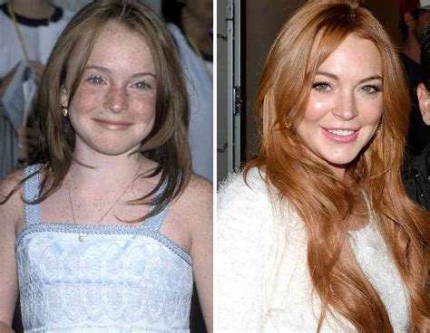 Lindsay Lohan Then And Now Viral Gala