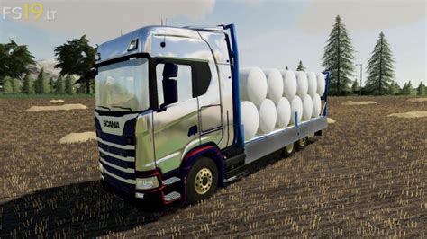 Scania S580 Bale Transport V 3001 Fs19 Mods Farming