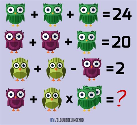 Resuelve los enigmas matemáticos, infantiles las matemáticas pueden ser algo aburridas, sobre todo si estás aprendiendo y no les. Lógica y cálculo para resolver este nuevo rompecabezas ...