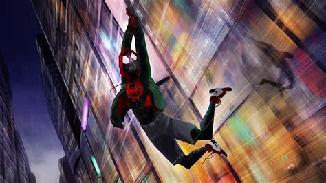 Spider Man Into The Spider Verse Movie 2018 4k 8k Hd Wallpaper