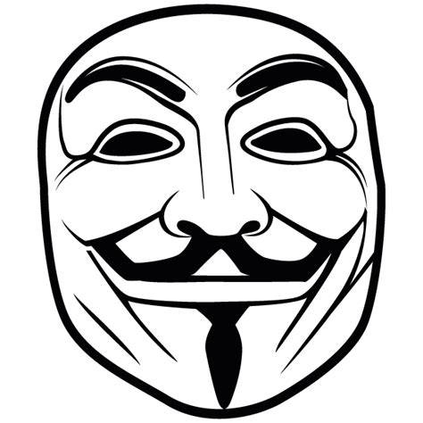 Guy Fawkes Mask Anonymous Anonymous Png Download 600600 Free