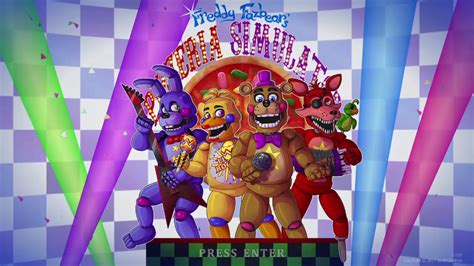 Title Screen Freddy Fazbears Pizzeria Simulator Wiki Fandom Powered