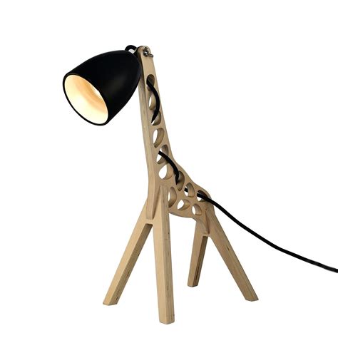 Add Some Grace To Your House With White Giraffe Lamp